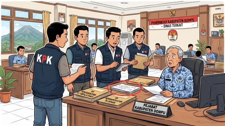 SK Plt 11 OPD hingga Pj Sekda Dompu Diminta KPK?