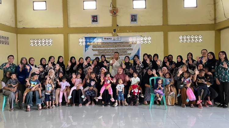 Cegah Stunting, UBG dan Kader Posyandu Olah Ikan Tongkol-Talas jadi Kroket