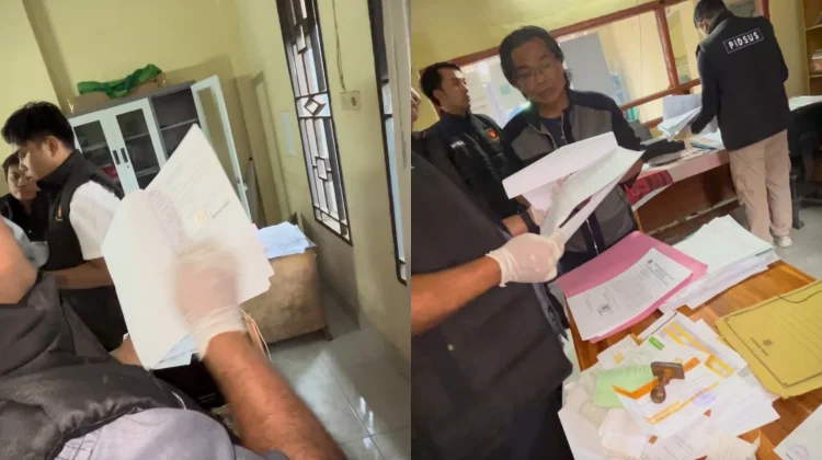 Jaksa Usut Kasus Korupsi Desa Kotaraja Lombok Timur, Kantor Desa Digeledah