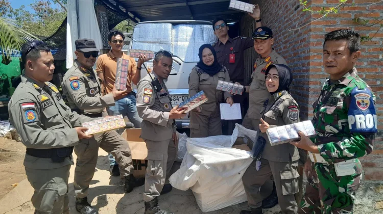 26.984 Batang Rokok Ilegal Disita Dari Tiga Kecamatan