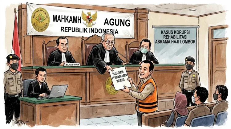 PK Dikabulkan, Hukuman Terpidana Korupsi Asrama Haji Lombok Dipangkas