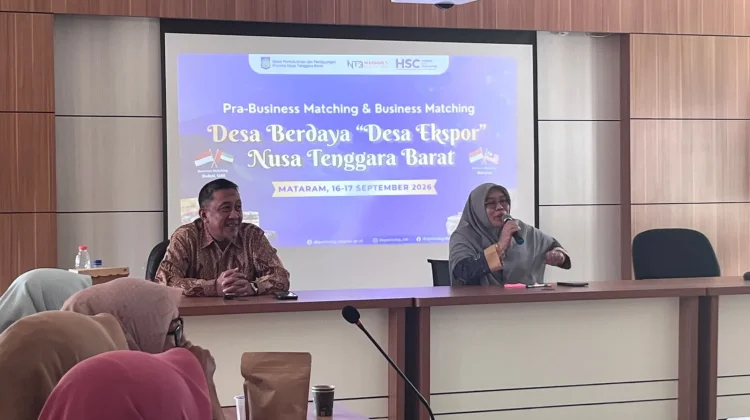 Business Matching Desa Ekspor NTB Pertemukan UMKM dengan Buyer Malaysia dan Dubai