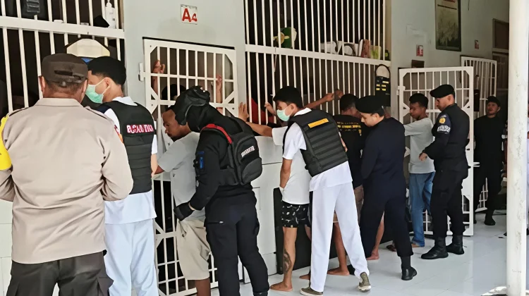 Razia Gabungan di Rutan Raba, WB dan Pegawai Jalani Tes Urine