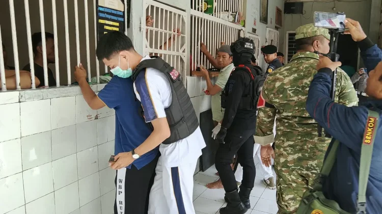 Cegah Peredaran Barang Haram, Rutan Libatkan TNI, Polri hingga BNN