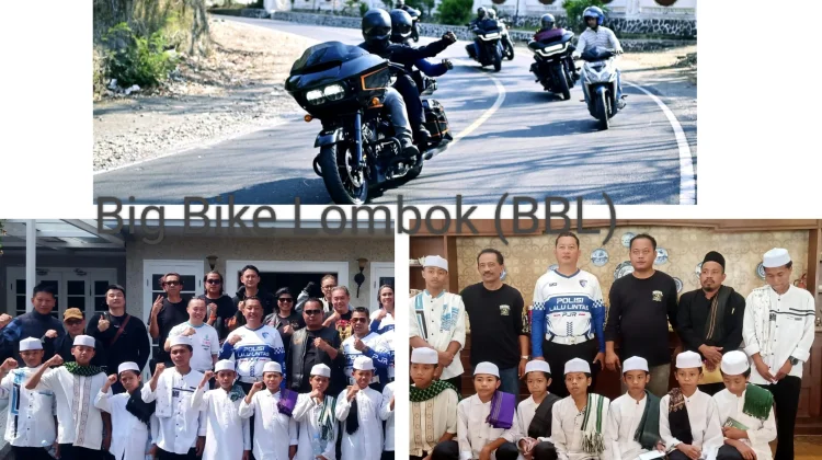 Big Bike Lombok Rayakan Dua Tahun dengan Touring dan Santunan Anak Yatim