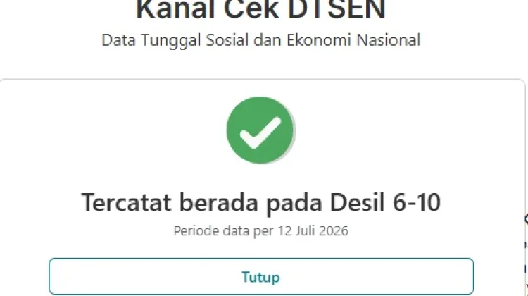 Kenapa Data Masyarakat Dibagi Menjadi 10 Desil?