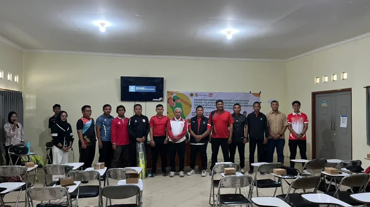 Gebrak Pembinaan Cricket sejak SD, UNRAM dan PCI NTB Kolaborasi