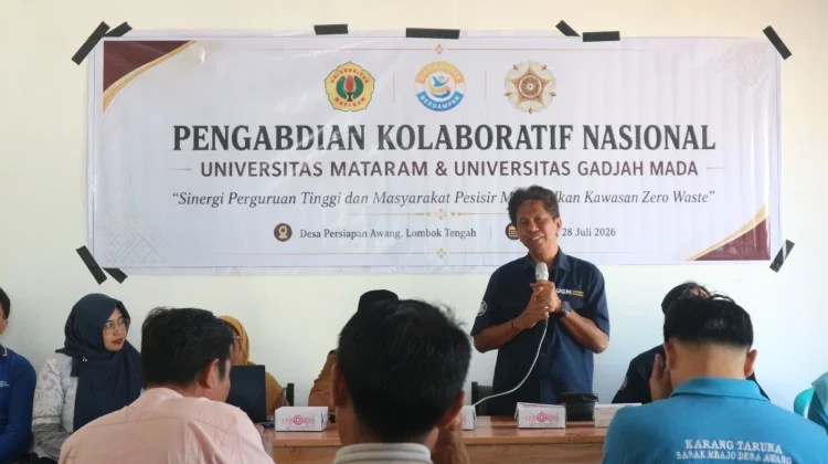 Unram dan UGM Gandeng Warga Awang Wujudkan Pesisir Teluk Awang Zero Waste
