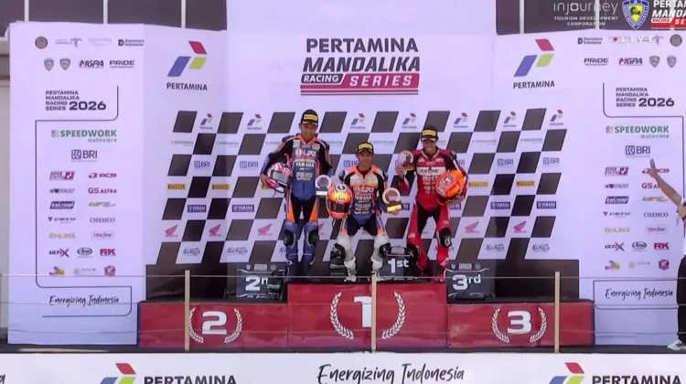Enam Pembalap Rebut Kemenangan di Race 1 MRS Mandalika