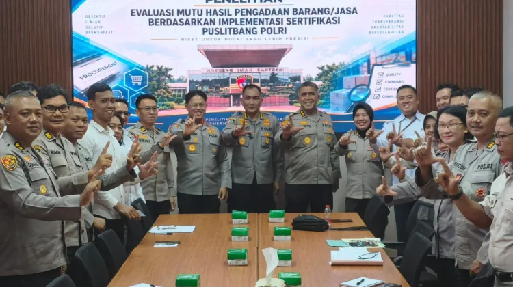 Puslitbang Polri Evaluasi Pengadaan Barang Jasa Polda NTB