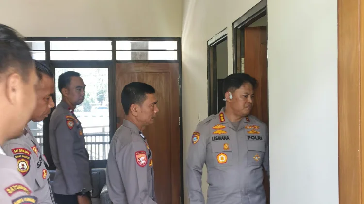 Karorena Polda NTB Cek Rumah Susun Polsek Kawasan Mandalika