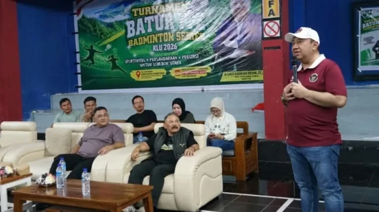 Lalu Hadrian Siapkan Grand Final Batur Ite Badminton Series November Mendatang