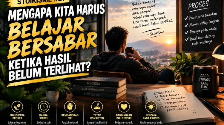 Stoikisme #21: Mengapa Kita Harus Belajar Bersabar ketika Hasil Belum Terlihat?