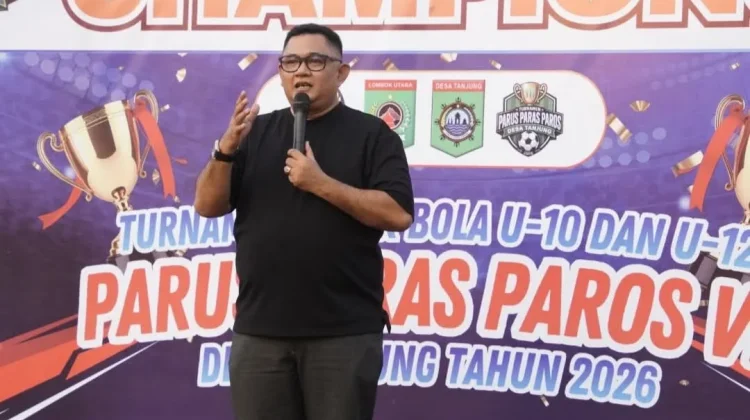 Tutup Parus Paras Paros VII, Wabup Dorong Pembinaan Sepak Bola Usia Dini