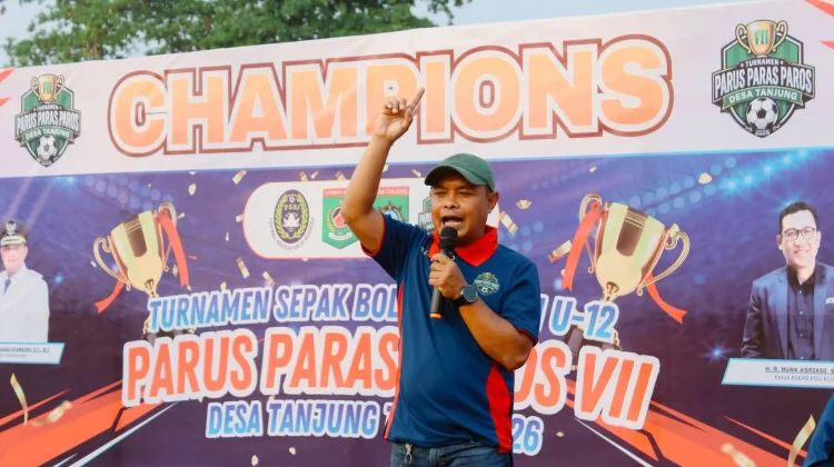Parus Paras Paros VII Ditutup, Kades Tanjung Apresiasi Dukungan Warga