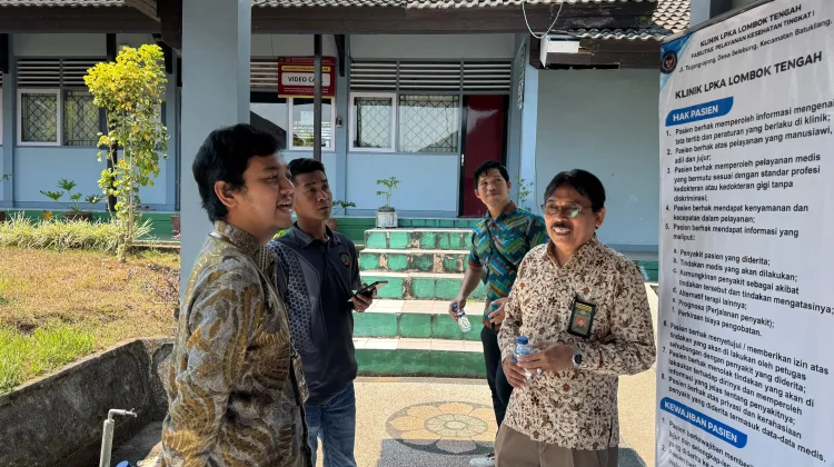 Kimwasmat PN Praya Pastikan Hak Anak Terpenuhi di LPKA Lombok Tengah