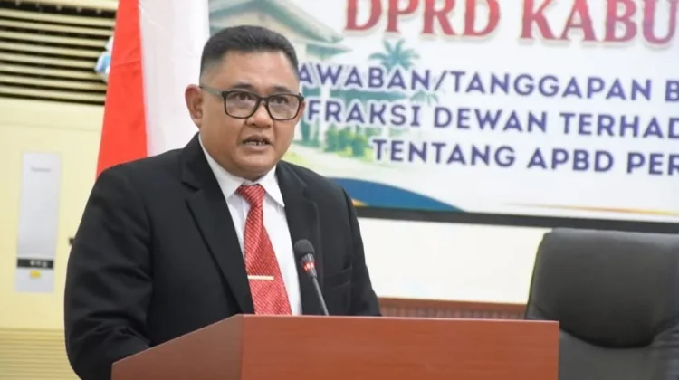 Wabup Kus Sampaikan Jawaban Atas Pandangan Umum Fraksi Soal Perubahan APBD 2026