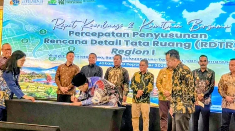 Bupati Bima Dorong Percepatan RDTR, Data Daerah hingga Pakta Integritas Jadi Kunci