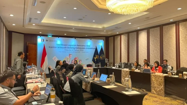 Perkuat Akuntabilitas Kinerja, Kemenkum NTB Ikuti Verifikasi Rencana Aksi KI