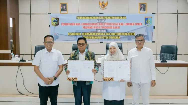 Lotim-Lobar Perkuat Kerja Sama Pangan dan Pengembangan Potensi Daerah