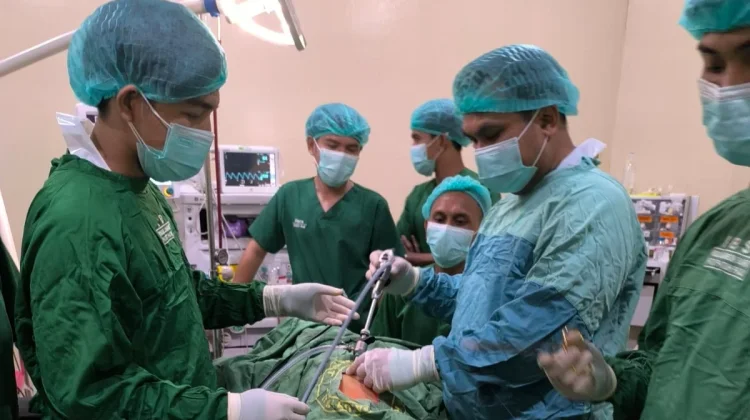 RSUD Patut Patuh Patju Cetak Terobosan, Laparoskopi Bedah Anak Perdana Berhasil