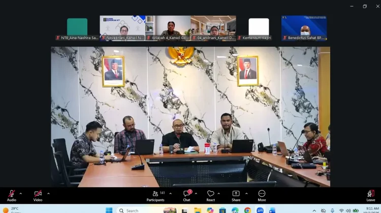 Kemenkum NTB Siapkan IRH 2027, Ikuti Sosialisasi Data Dukung