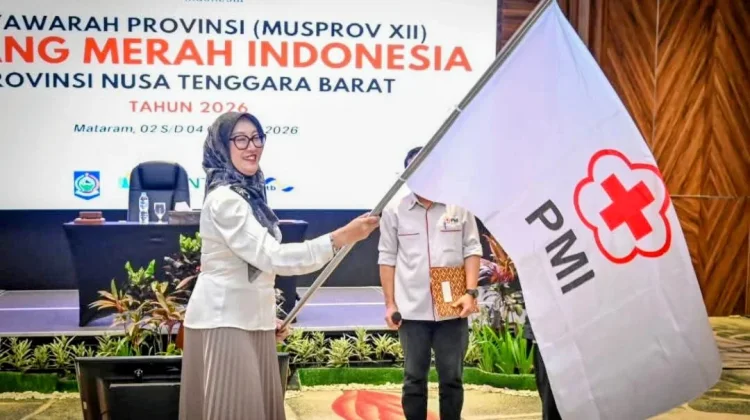 Terpilih Aklamasi, Sinta M Iqbal Pimpin PMI NTB Periode 2026-2031