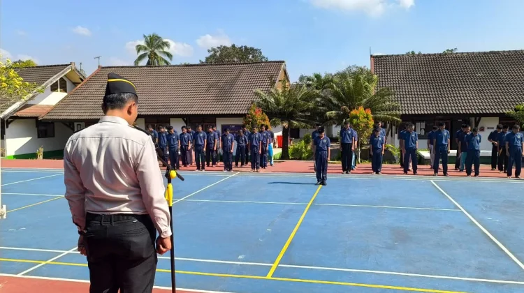 Anak Binaan LPKA Lombok Tengah, Dipercaya Jadi Petugas Upacara