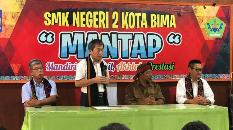 Wali Kota Ichinoseki-Jepang Kunjungi SMKN 2 Kota Bima