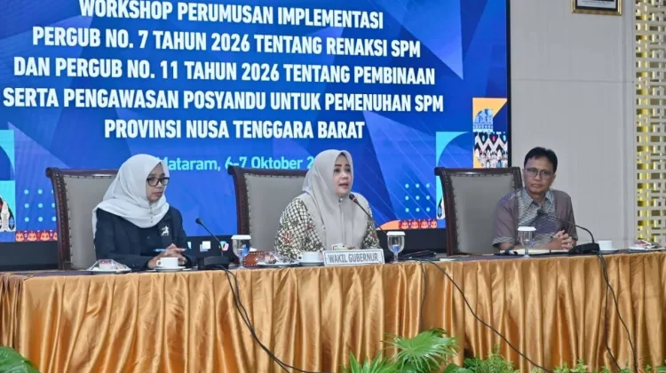 NTB Jadi Provinsi Pertama Terapkan 6 SPM Terintegrasi lewat Posyandu
