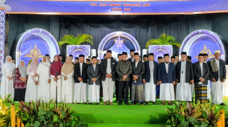 527 Peserta Bersaing di MTQ Tingkat Kecamatan Sape Bima