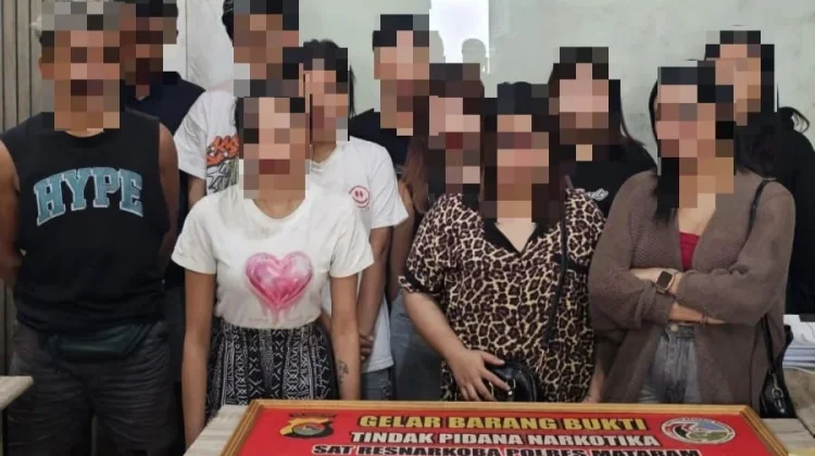 Polresta Mataram Amankan 21 Orang dari 6 Lokasi Penggerebekan Narkoba