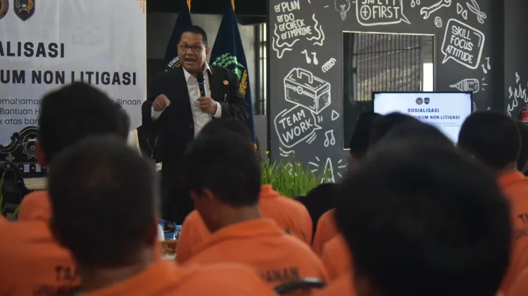 Perkuat Pemahaman Hak Bantuan Hukum, Kemenkum NTB Sasar Warga Binaan Lapas Lobar