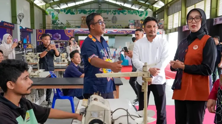 Dekranasda NTB Resmikan Ruang Konveksi Lapas Lombok Barat