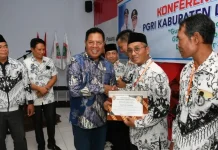 Bupati Tekankan Peran Guru dan Dukungan untuk PGRI di Lotim
