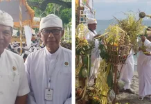 Ratusan Umat Hindu NTB Gelar Segara Kertih di Pantai Melase