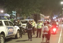 Polresta Mataram Amankan 20 Motor Berknalpot Brong di Jalan Udayana