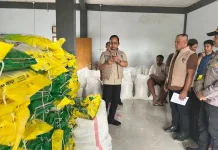Polisi Tangkap Pengoplos Beras Medium dengan Beras SPHP di Lombok Barat