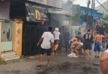 Diduga karena Petasan, Rumah Penjual Pertalite Ludes Terbakar