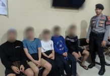 Polisi Amankan 5 Remaja Nakal di Udayana Kedapatan Perang Mercon