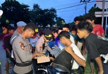 Polres Bima Kota Antisipasi Remaja Bunyikan Mercon