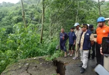 Bupati Perintahkan Tindakan Cepat Atasi Jalan Amblas Sekotong