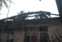 Toko dan Rumah di Tiwugalih Praya Ludes Terbakar