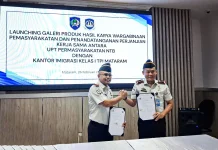 Galeri Warga Binaan Lapas Lobar Resmi Hadir di Layanan Imigrasi