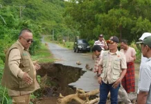 BPBD NTB tinjau Kerusakan Infrastruktur akibat Bencana