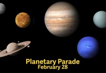 Ada Parade 6 Planet di Akhir Bulan Februari