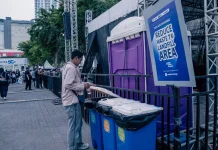 Ultraverse Festival Terapkan Zero Waste to Landfill, XLSMART Alihkan 1,7 Ton Sampah