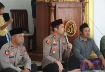 Sejukkan Ramadan, Polres Lombok Utara Perkuat Silaturahmi lewat Safari Jum’at