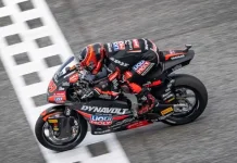 Manu Gonzalez Tancap Gas di Practice Moto2 Thailand