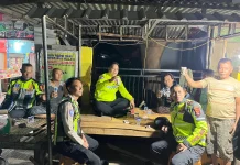 Patroli Dini Hari, Satlantas Polres Bima Amankan Waktu Sahur dari Balap Liar